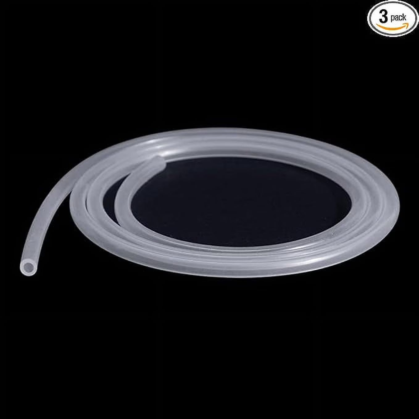 9.84ft 3mm 8mm Food Grade High Temp Silicone Tubing Z41197