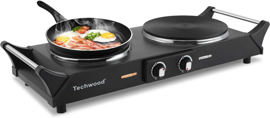 1800W Portable Dual Burner Electric Hot Plate S90095