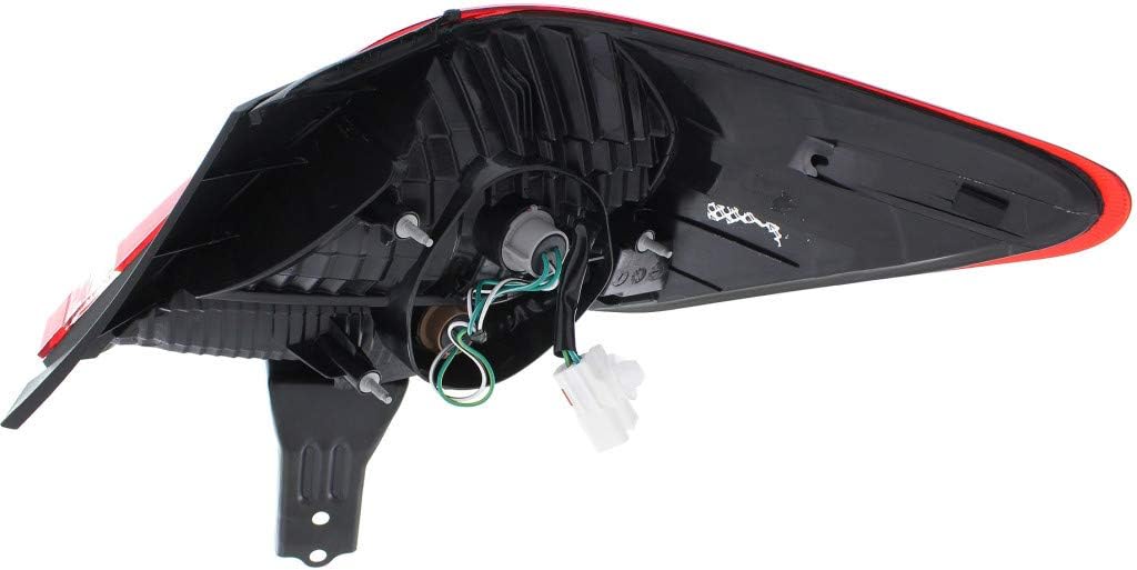 Tail Light Assembly Driver Side with Bulbs L721