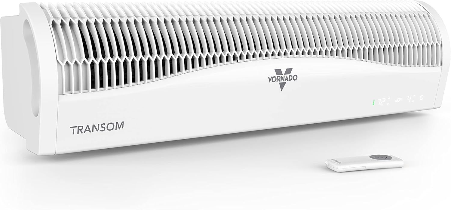 White Window Fan with 4 Speeds Remote Control S78904