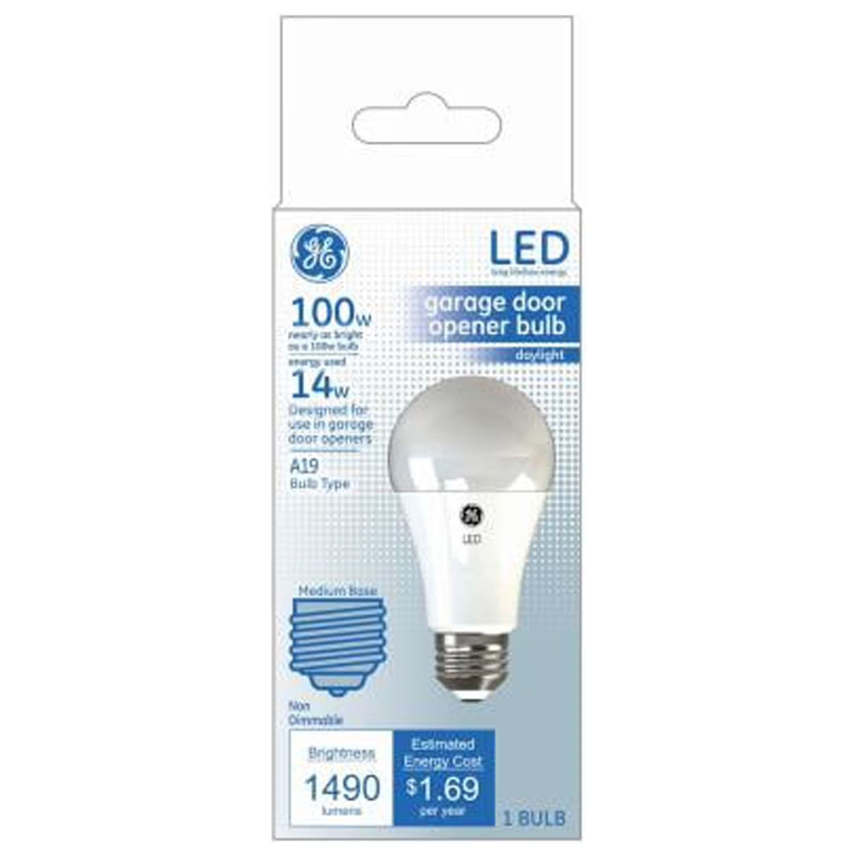 Frosted Daylight A19 LED Light Bulb N609