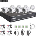 4 Channel 1080P DVR Security Camera System with 4 Weatherproof Cameras C3480
