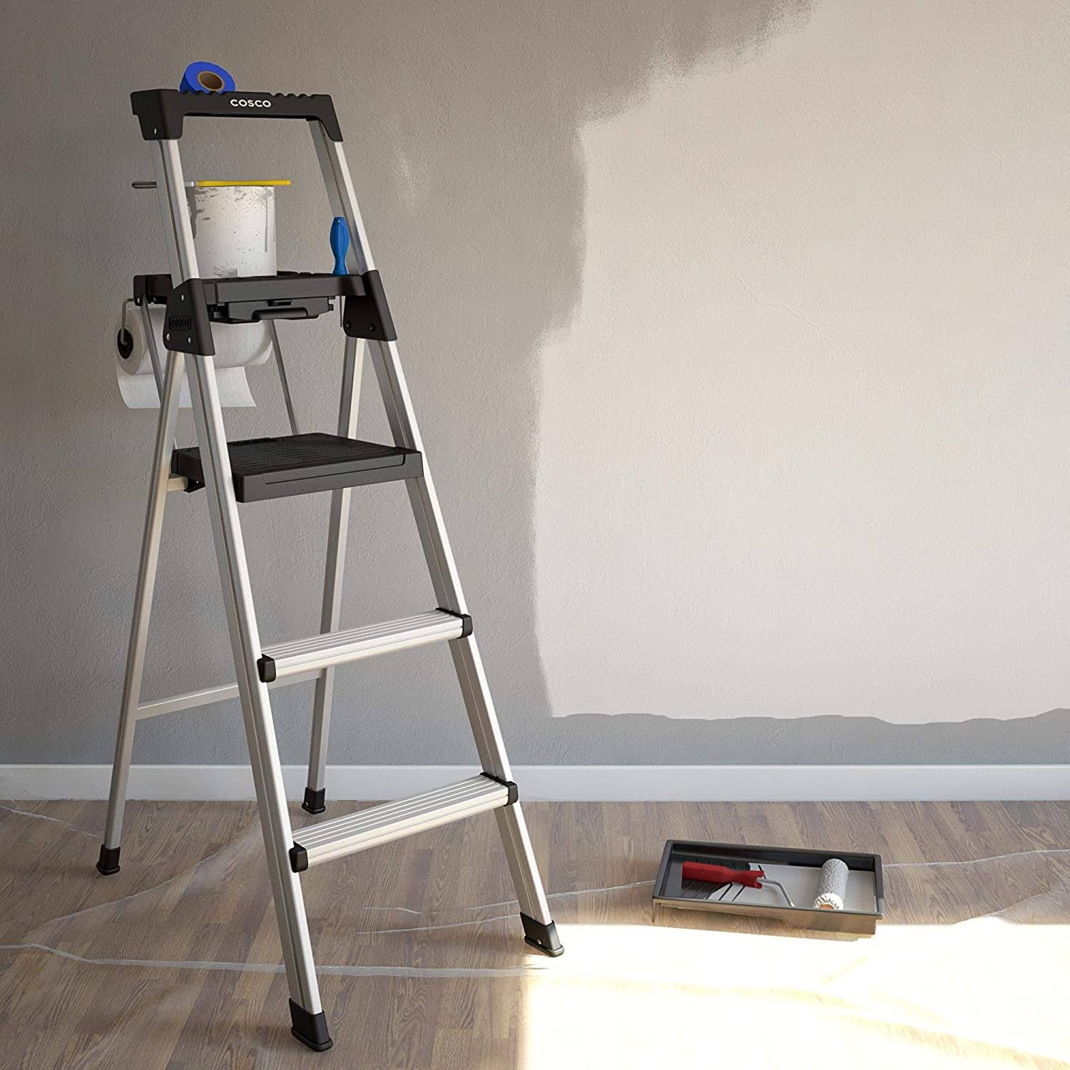 5ft Aluminum Step Ladder C4338