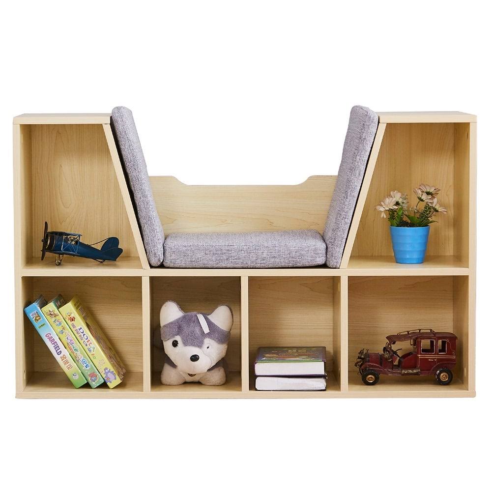 6-Cubby Wood Bookcase G963