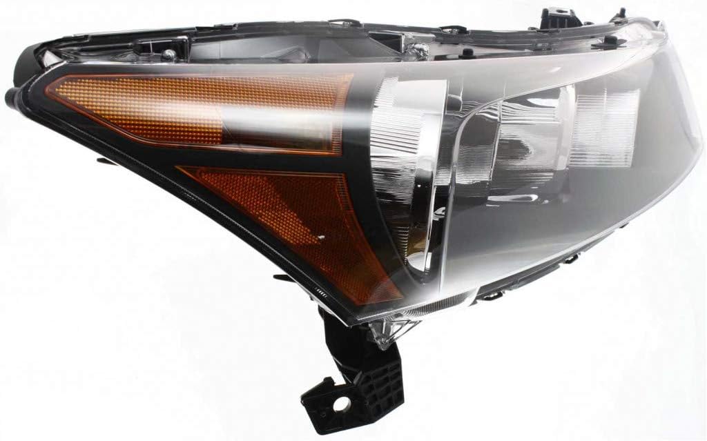 Headlight Assembly for Honda Accord Sedan 2008-2012 Passenger Side A86198