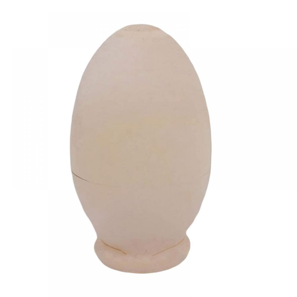 Unpainted Blank Wooden Matryoshka Dolls Set 5 Pieces M255
