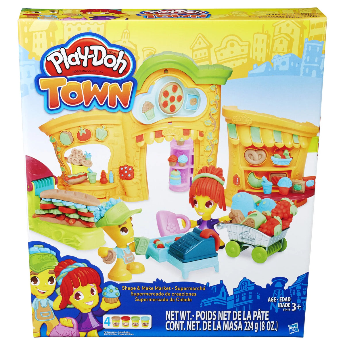 Play-Doh Town Shape and Make Market I20936