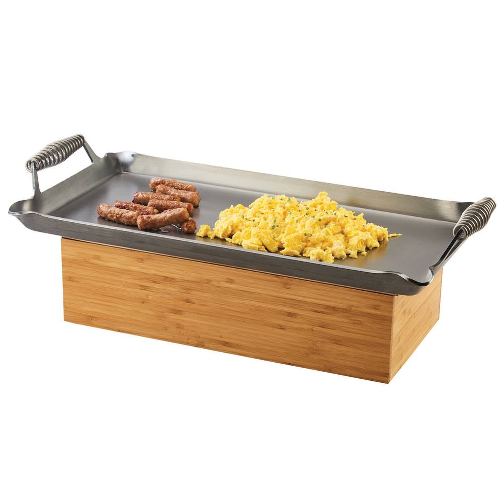 Bamboo Chafer with Wire Grill L831013