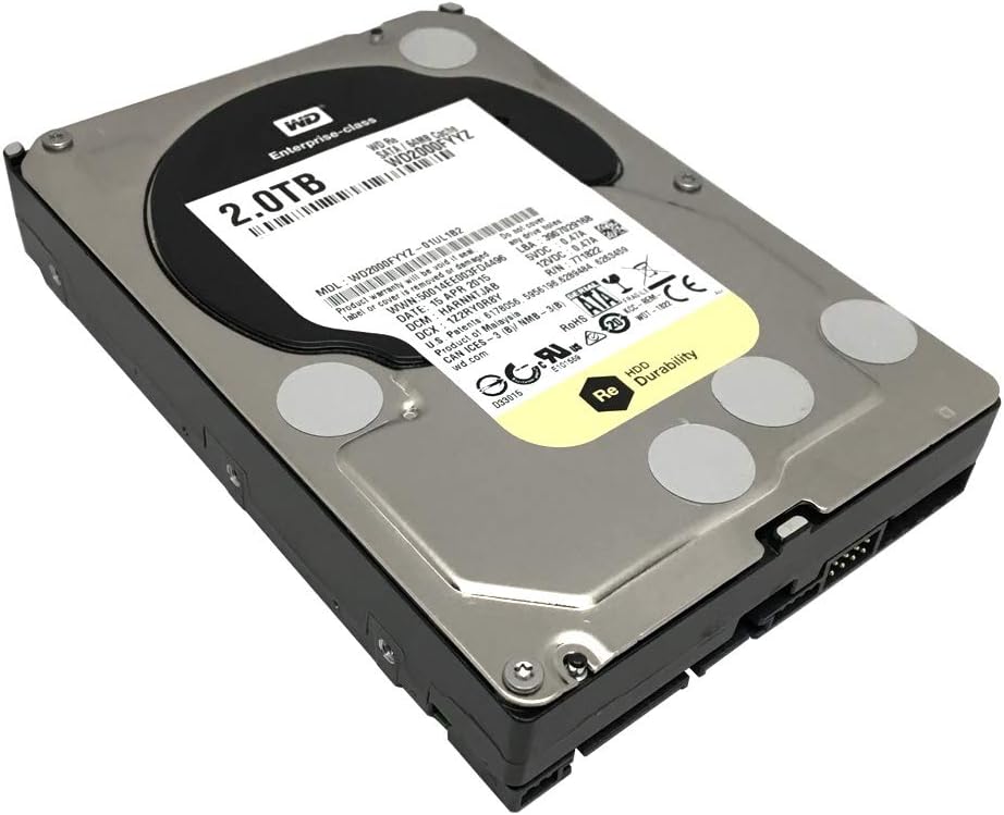 2 TB 3.5 Inch 7200 RPM SATA III Enterprise Hard Drive W98721