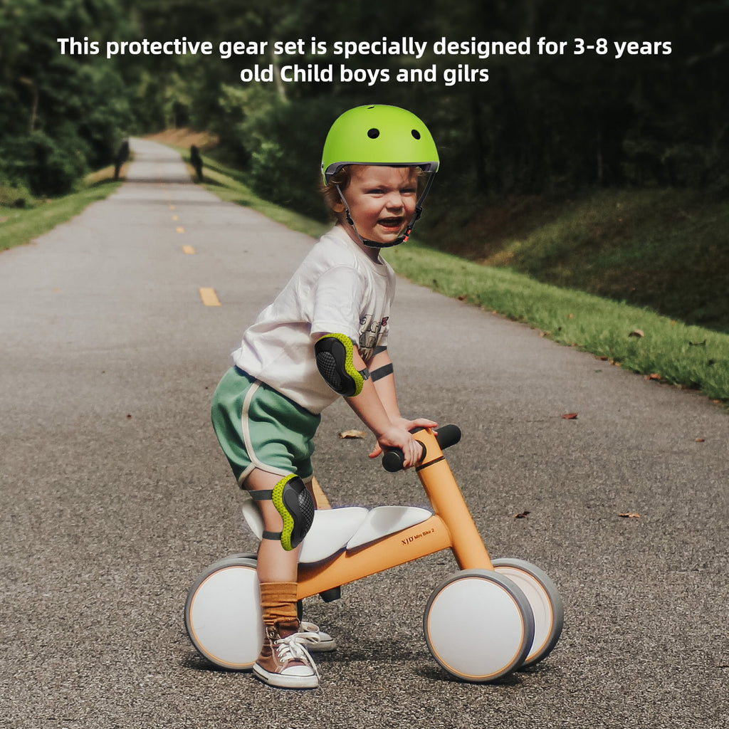 Multi-Sport Kids Bike Helmet with Knee Pads Elbow Pads Wrist Guards P435594