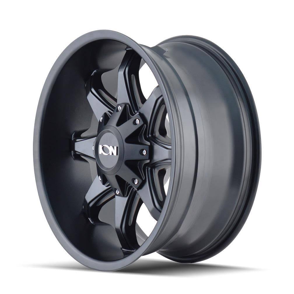 Satin Black Milled Spokes 20x9 5-139.7/5-150 18mm 110mm G82989
