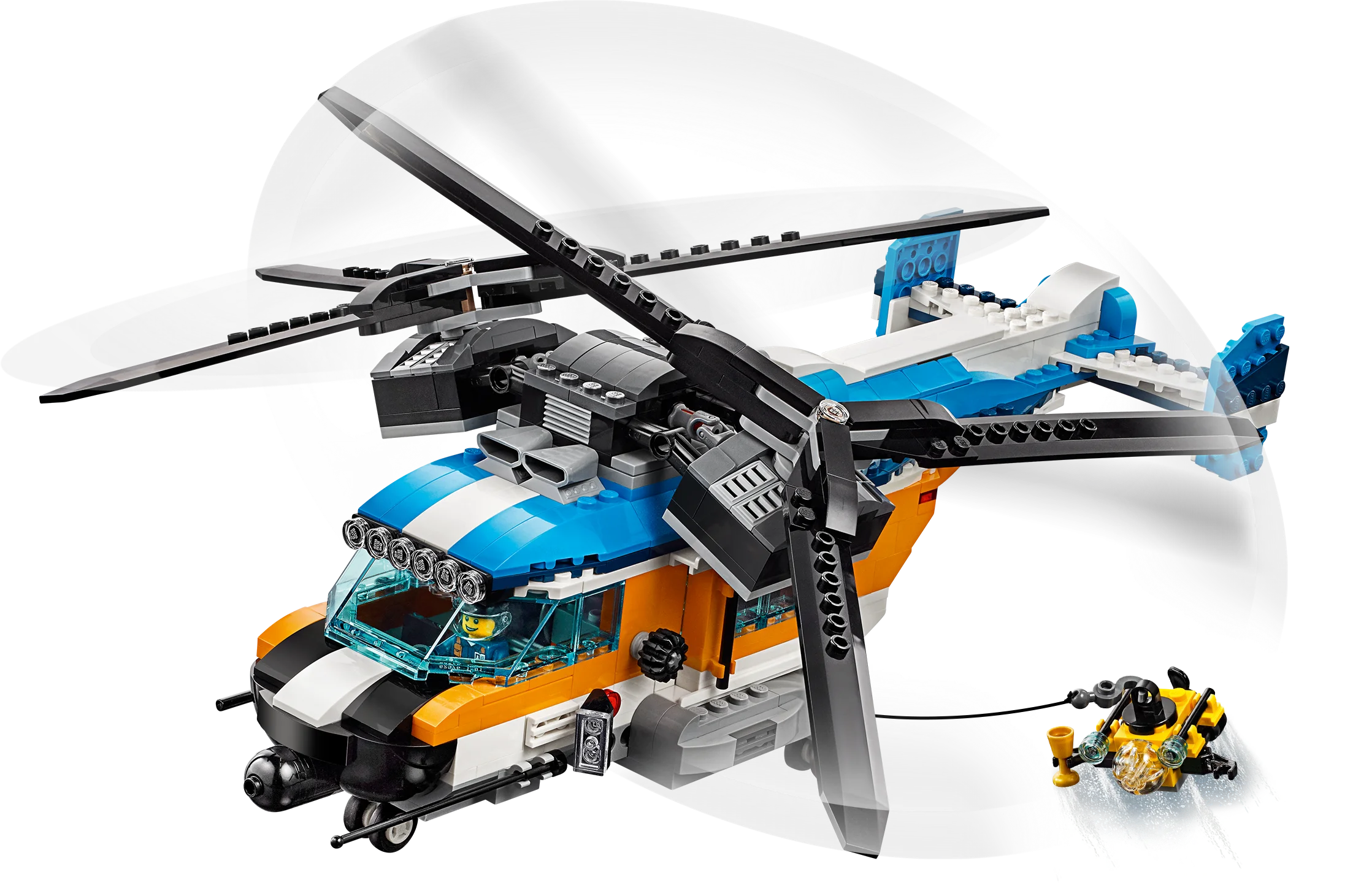 Twin-Rotor Helicopter X3185