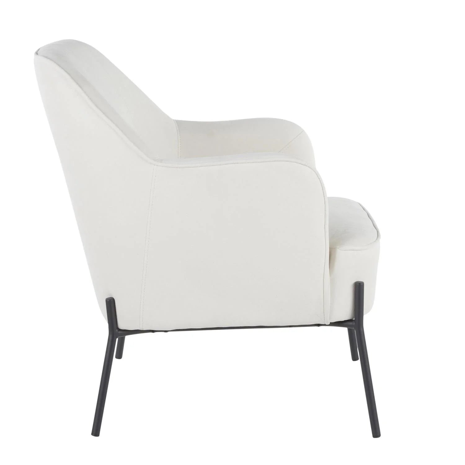 Black/Cream Accent Chair K586