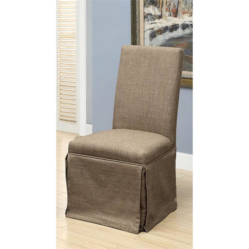 Brown Dining Side Chair (Set of 2) A39985