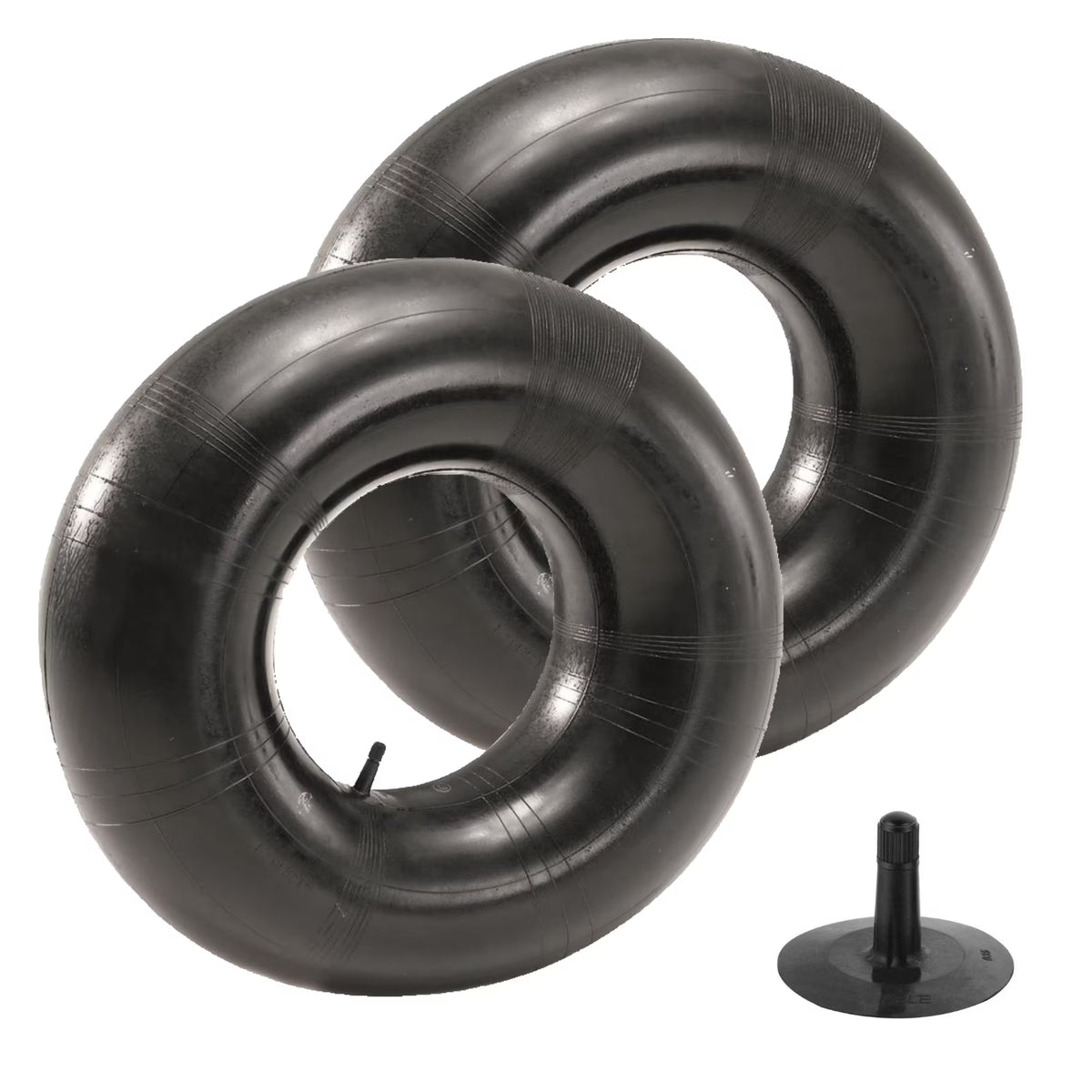 (2) Tire Inner Tubes 15x6x6 TR13 Straight Valve Stem O58660