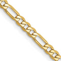 10K Yellow Gold 16 in. Figaro Chain Y307793