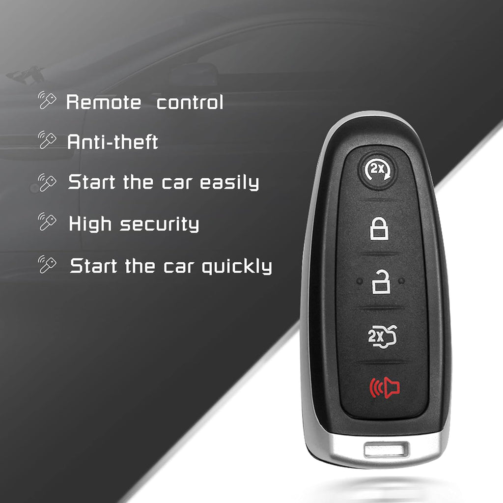 Keyless Entry Remote Car Key Fits for Ford Edge Explorer Flex Taurus Focus Lincoln MKT MKX MKS Navigator K3804