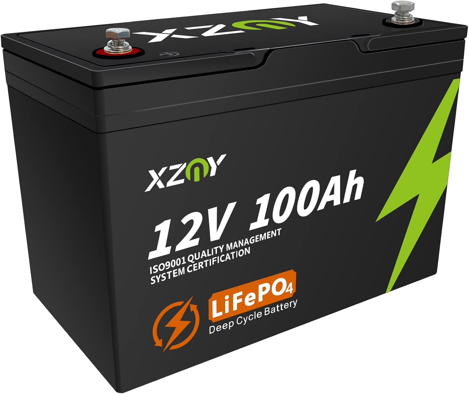12V 100Ah LiFePO4 Battery with 120A BMS N22812