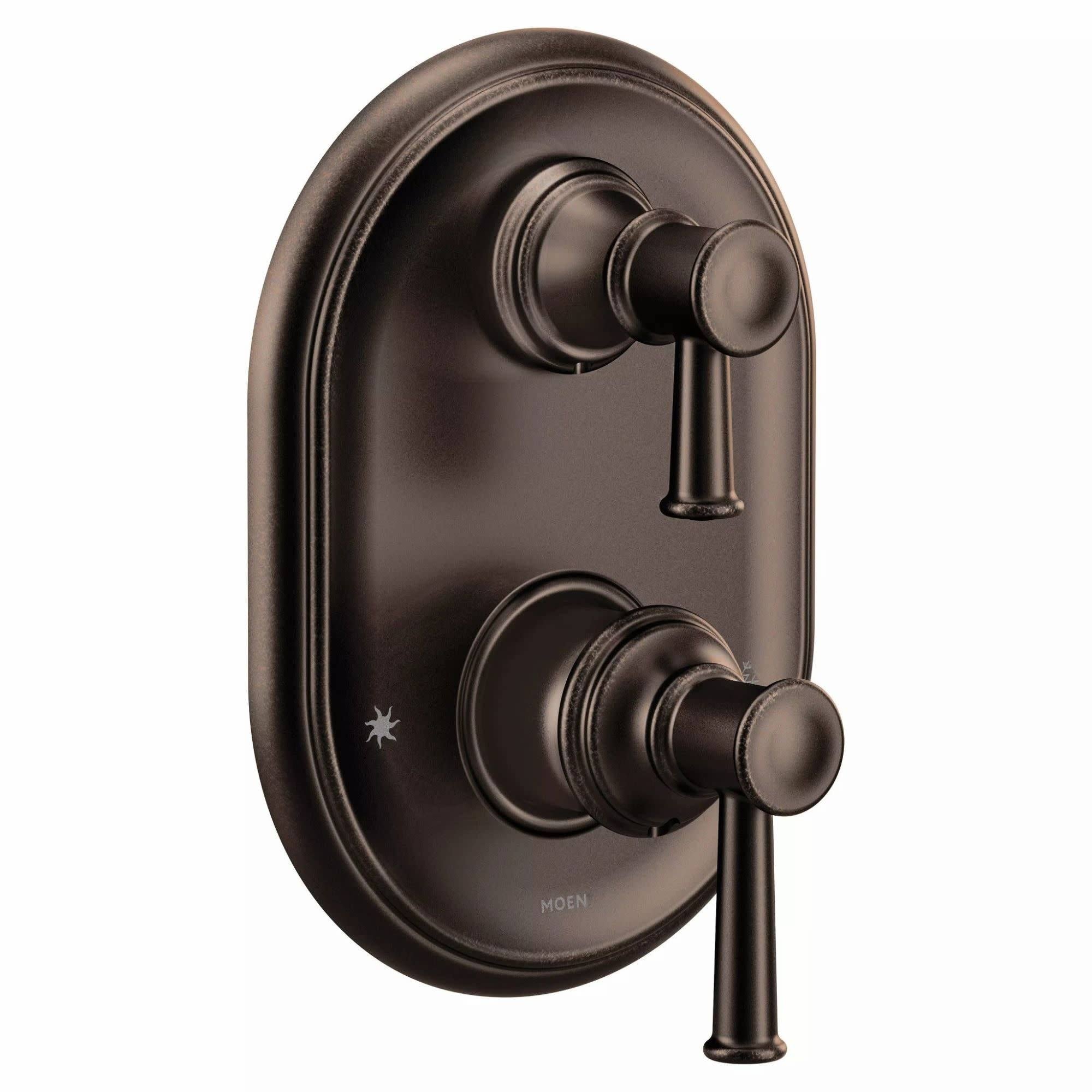 Oil Rubbed Bronze 2-Handle Shower Trim E116