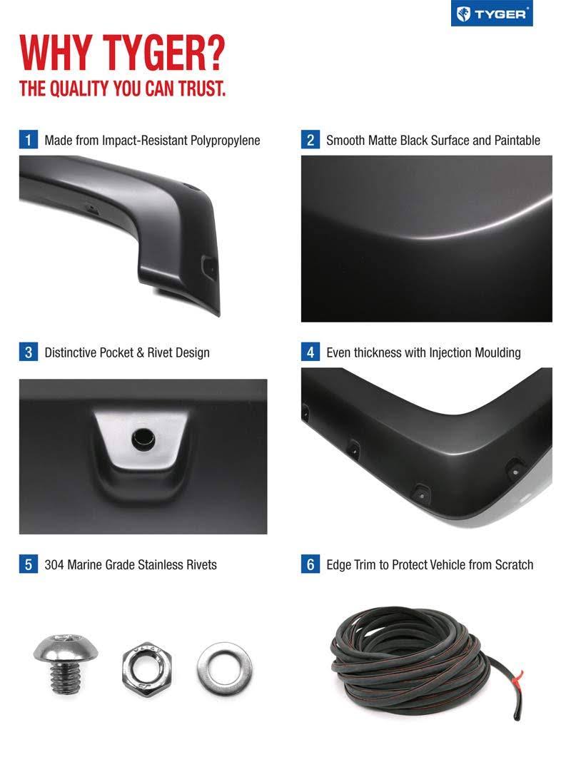 Paintable Smooth Matte Black Truck Bed Cover for Dodge Ram 1500 H57638