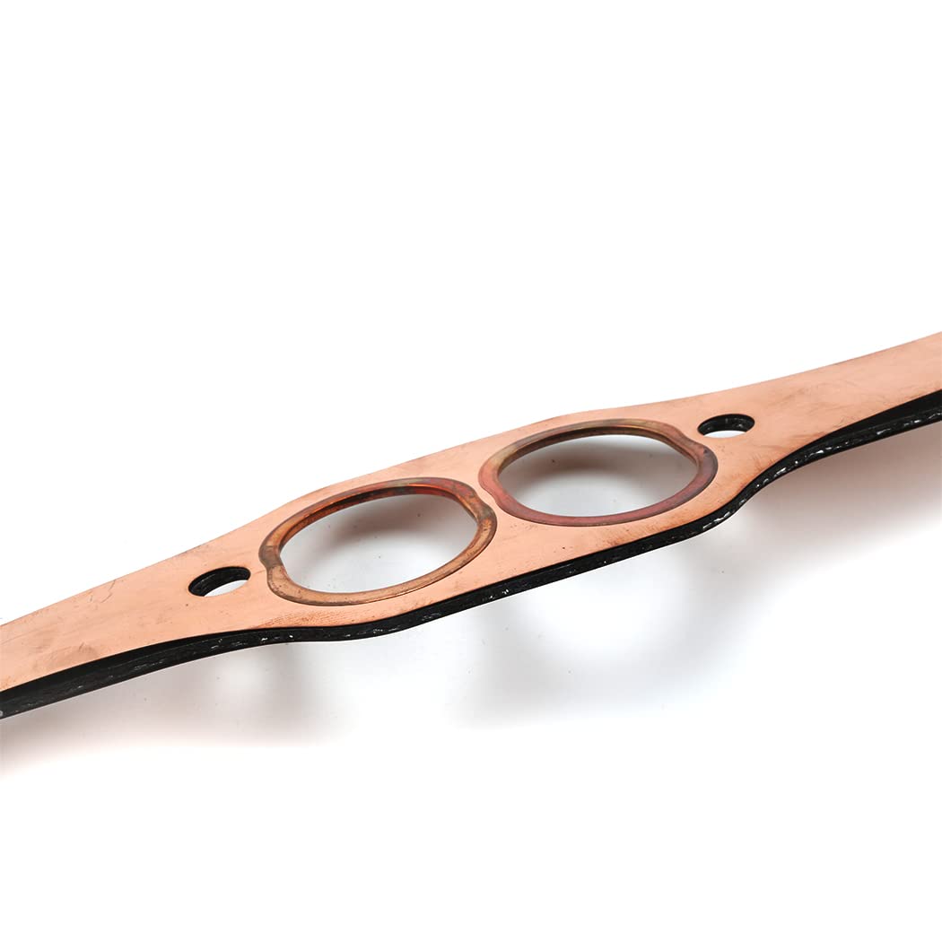 Oval Port Copper Exhaust Gaskets for Chevy SB 327 305 383 I234533