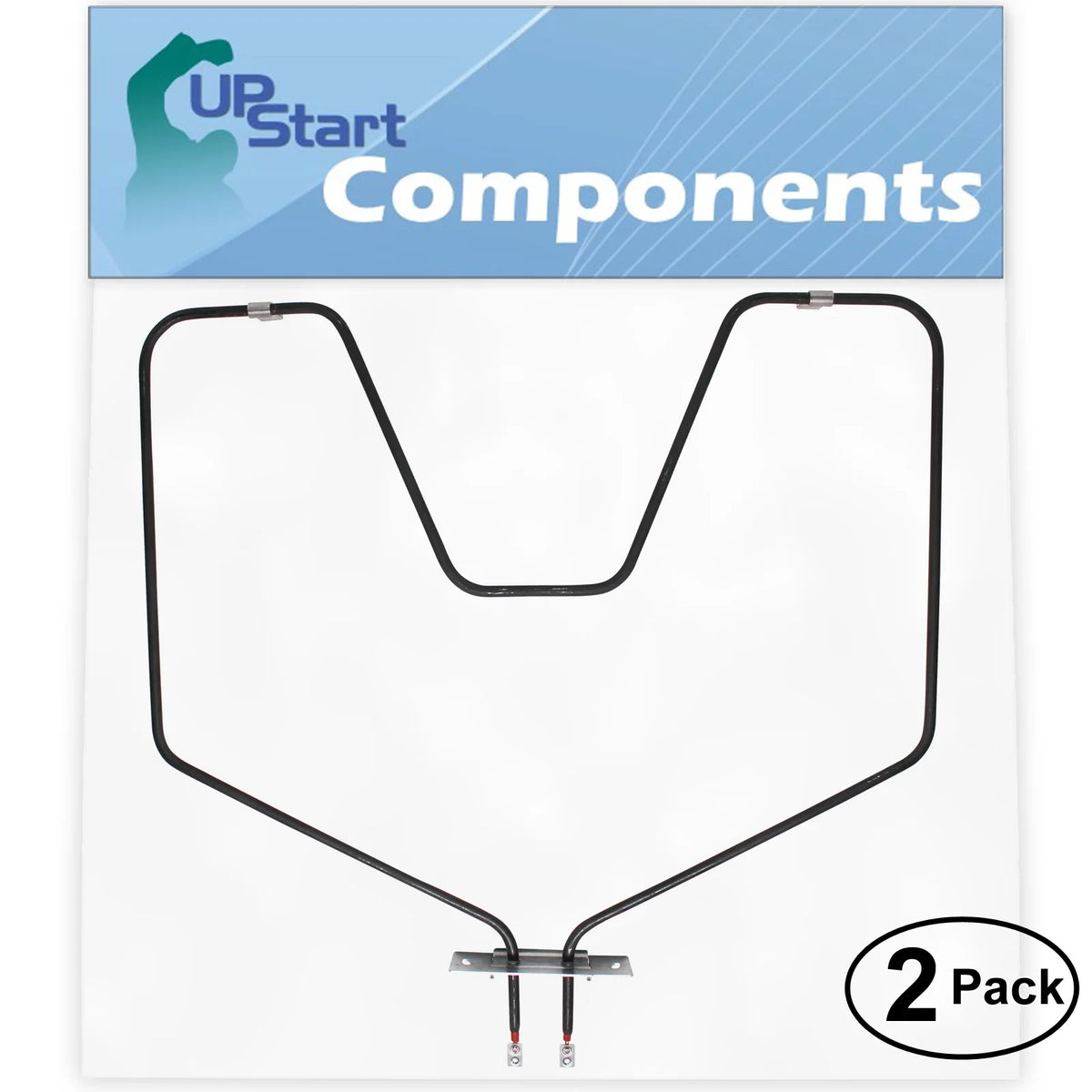 2-Pack Replacement Bake Element for General Electric Oven Heating Element G824