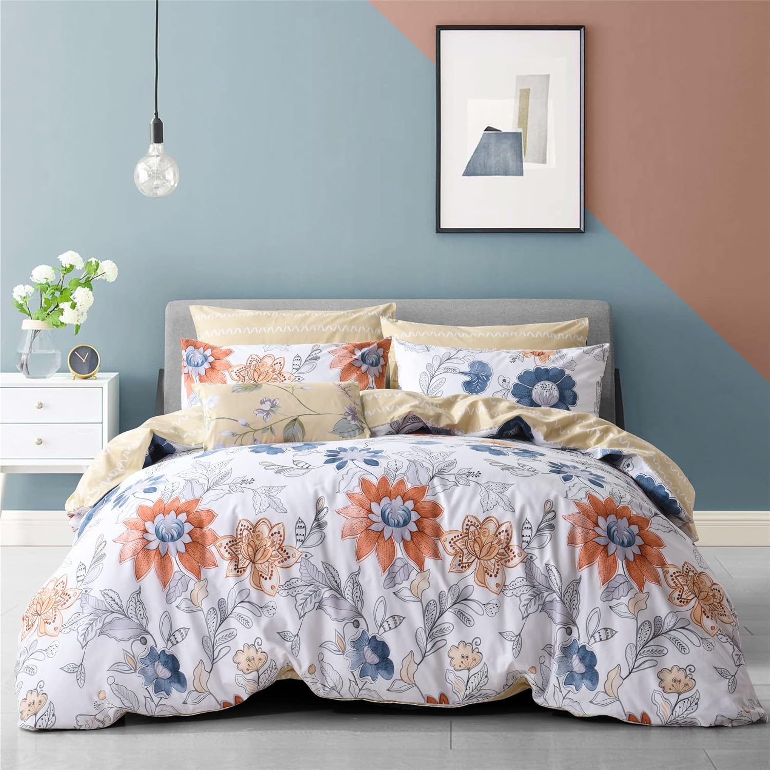 Pink Queen Cactus Duvet Cover Set A9707