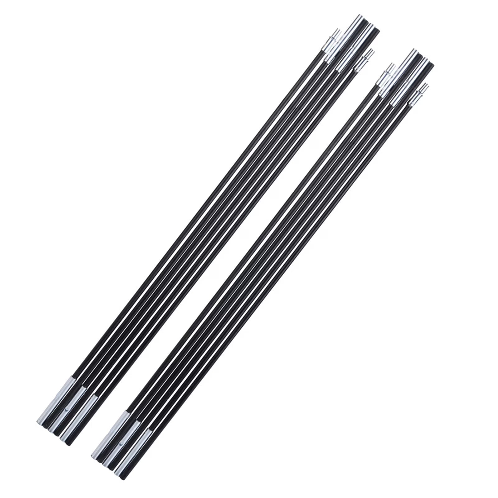 Fiberglass Camping Tent Pole Bars Sunshelter Support Rods Awning Frames Kit I46759