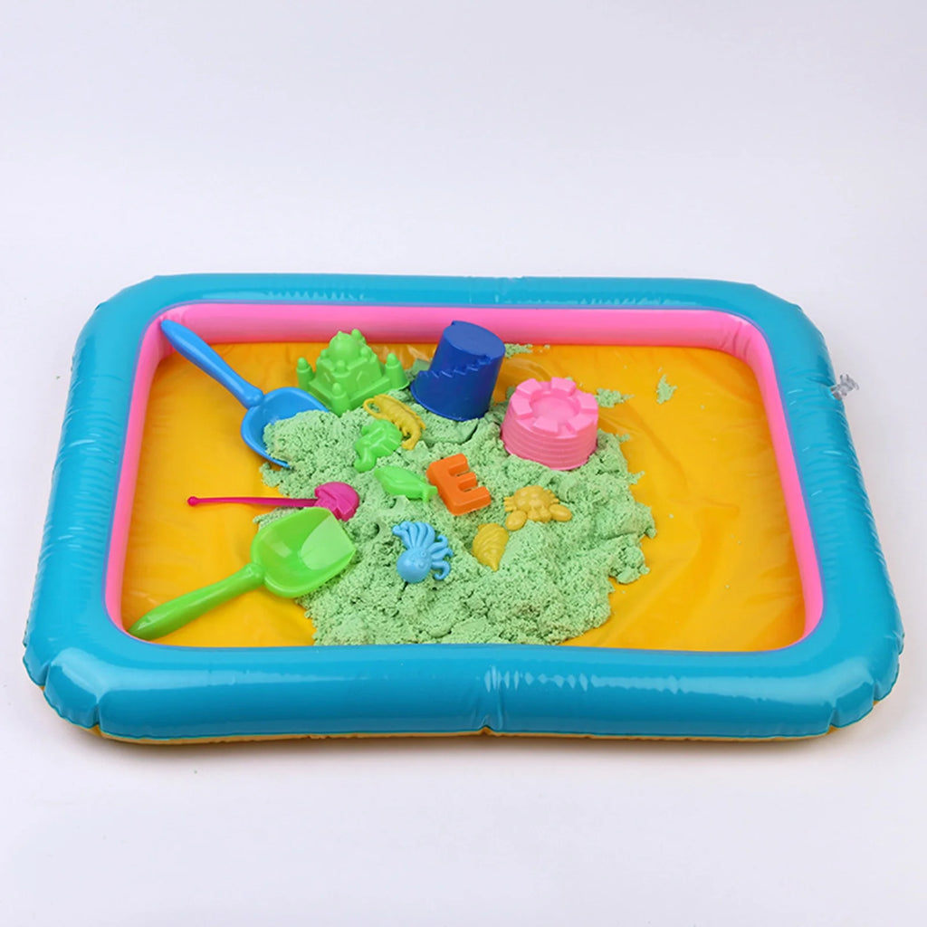2PCS Inflatable Elevated Sandbox Play Toy X50212