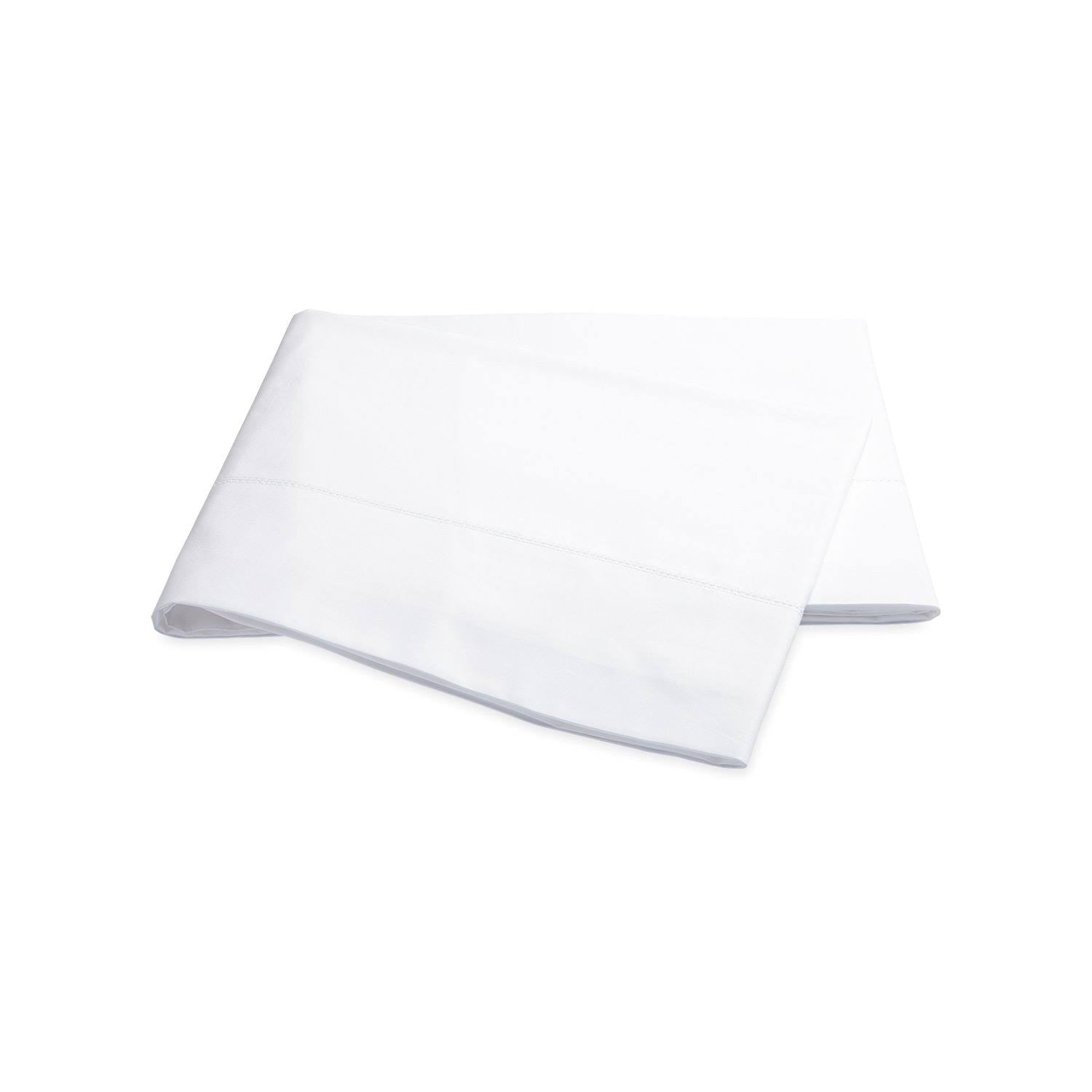King White Percale Flat Sheet M666