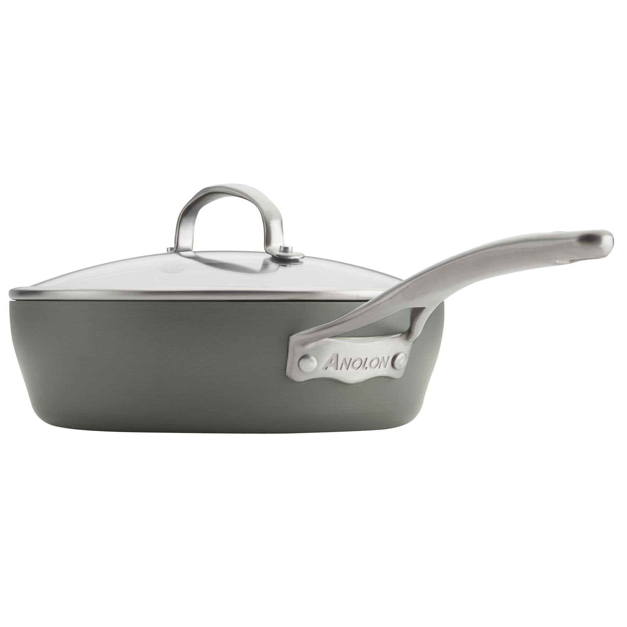 Hard-Anodized Nonstick 3-Qt. Saute Pan E404964