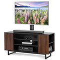 Universal TV Stand Base with Swivel Mount for 32-70 inch Wooden Shelves L695