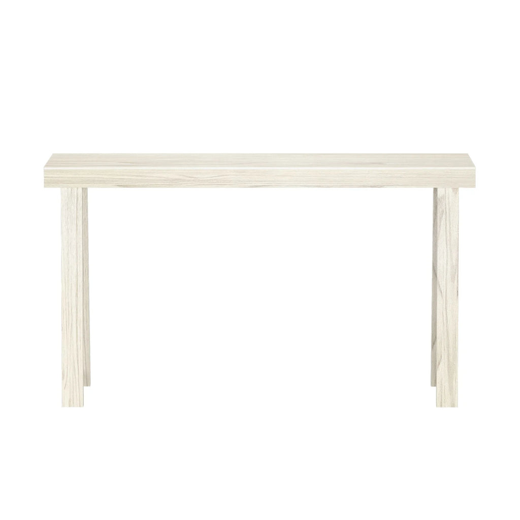 White Sand Wirebrush Console Table F6577