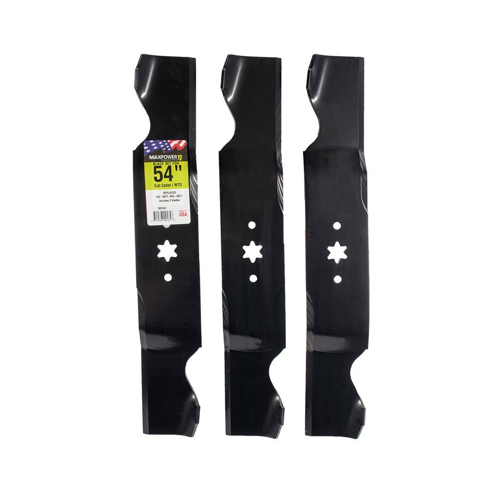 3-Blade Set for 54x22 Cut G6369