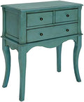 Antique Teal Wood Console Table W328649
