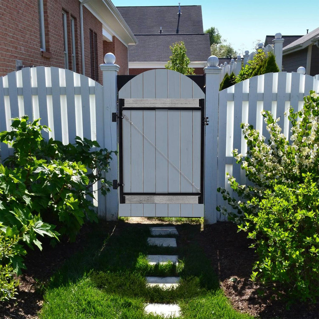 Steel Frame Gate Building Kit, 60x22-96 inch Wide Opening (2 Pack) U6546