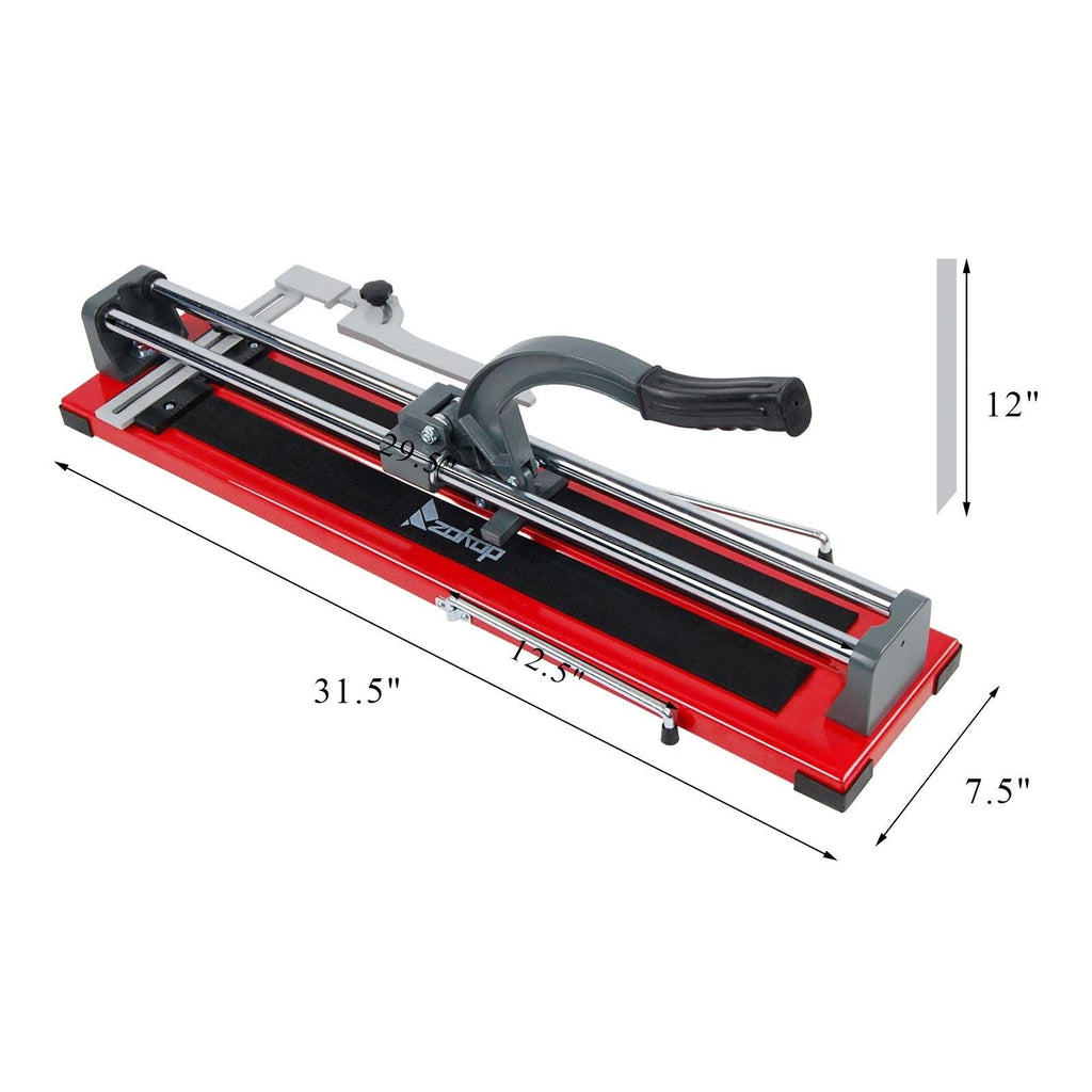 Red Manual Tile Cutter with Tungsten Carbide Cutting Wheel X2135