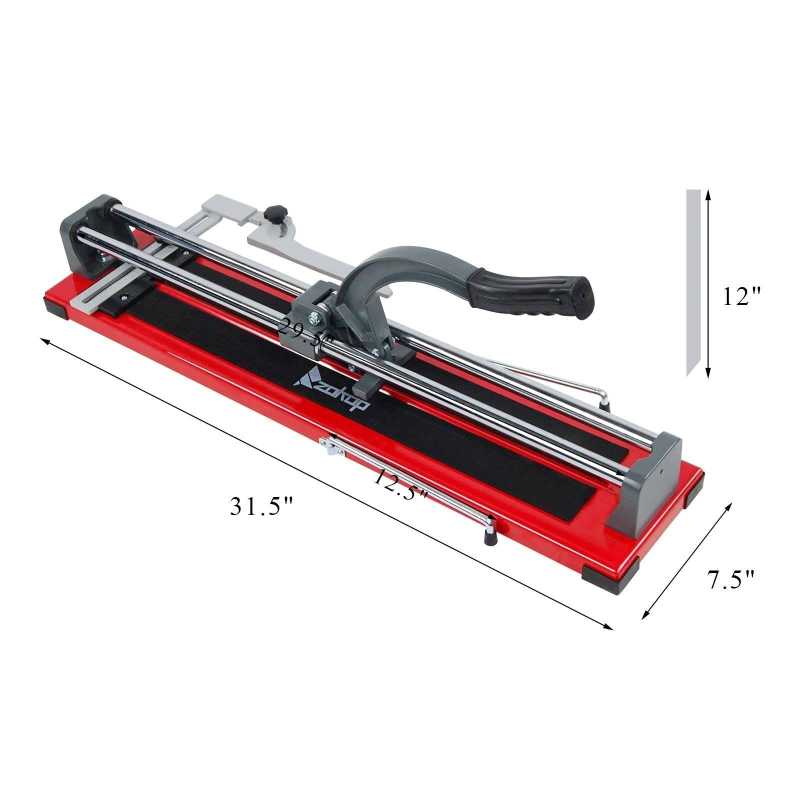 Red Manual Tile Cutter with Tungsten Carbide Cutting Wheel X2135