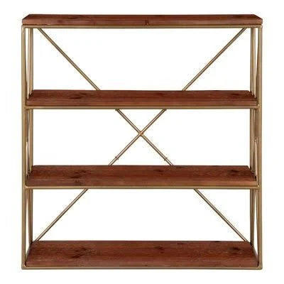 4-Layer Wooden Wall Shelf P4190