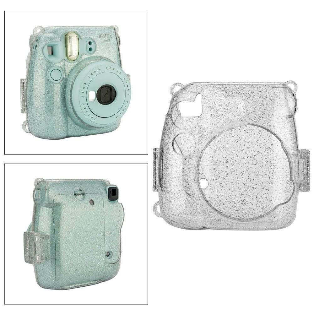 Smokey White Instant Film Camera with Twin Pack 60 Shots and Hard Case A455124