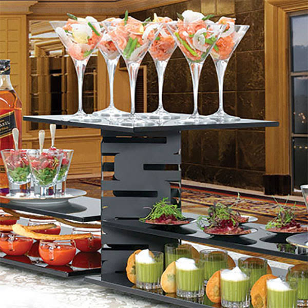 Black Matte Multi-Level Riser N3837