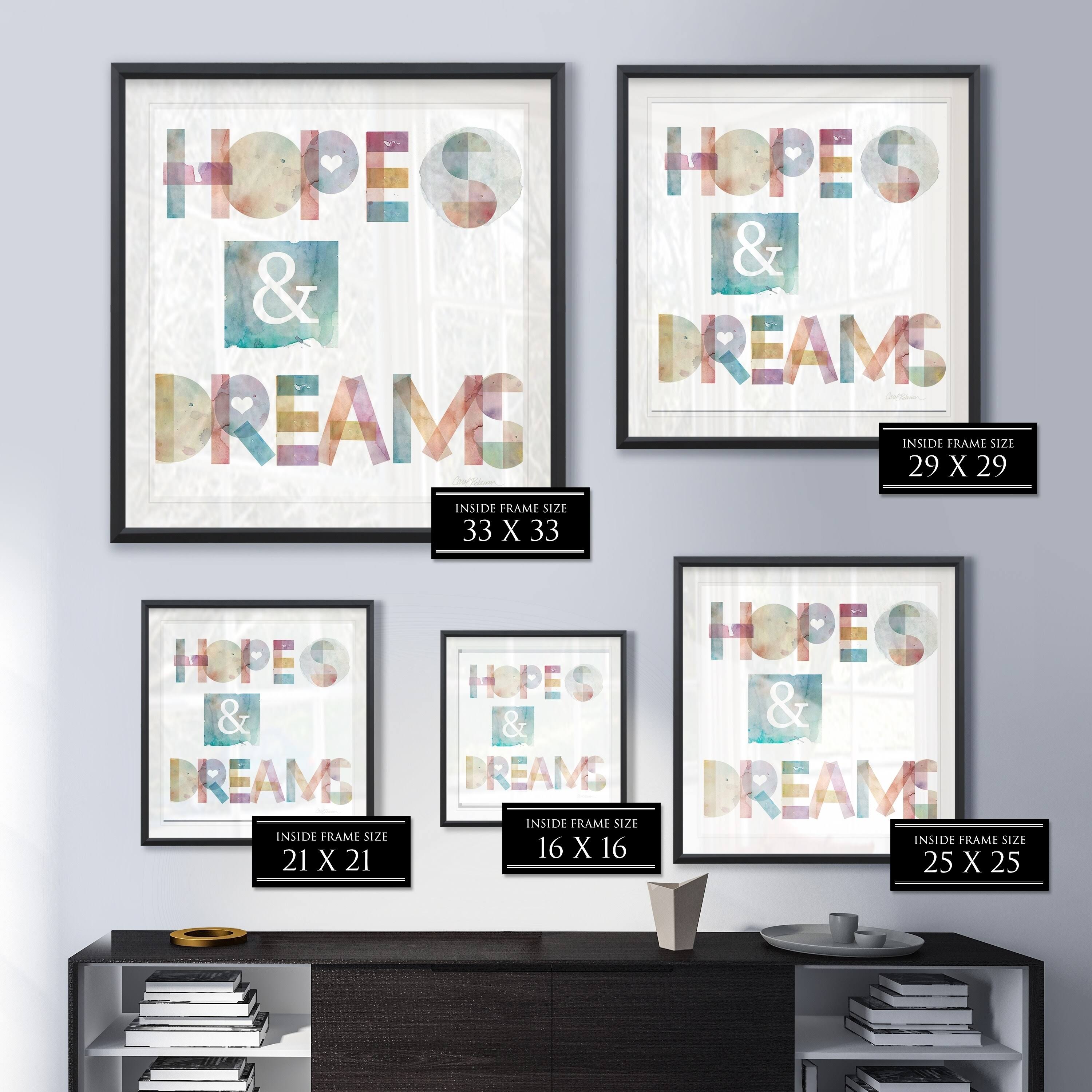 Framed Giclee Print 26x26 T73371