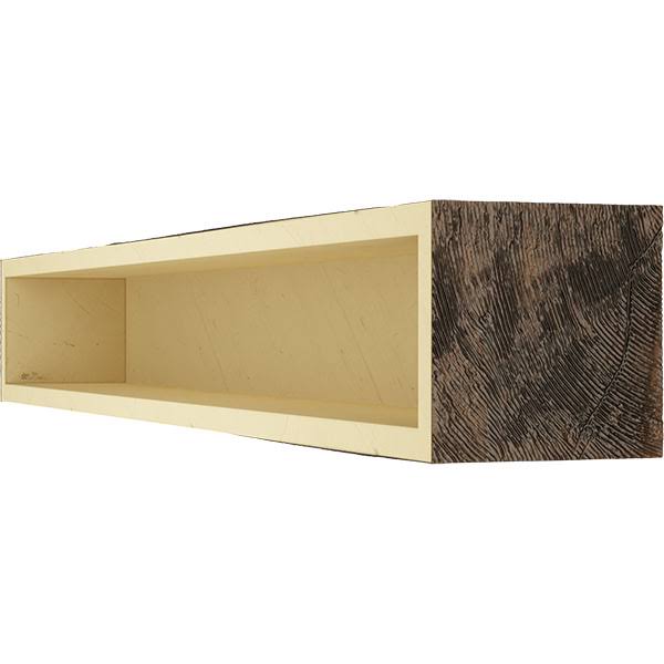 Pecky Cypress Faux Wood Fireplace Mantel G656110