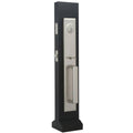 Satin Nickel Interconnect Door Handleset with Knob X451