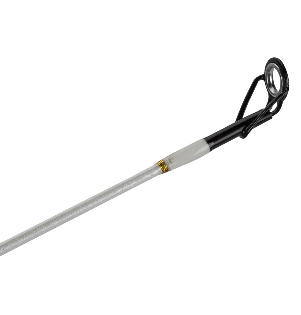 White Gold and Black Spincast Combo K55488