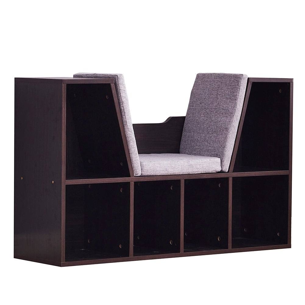 6-Cubby Wood Bookcase G963
