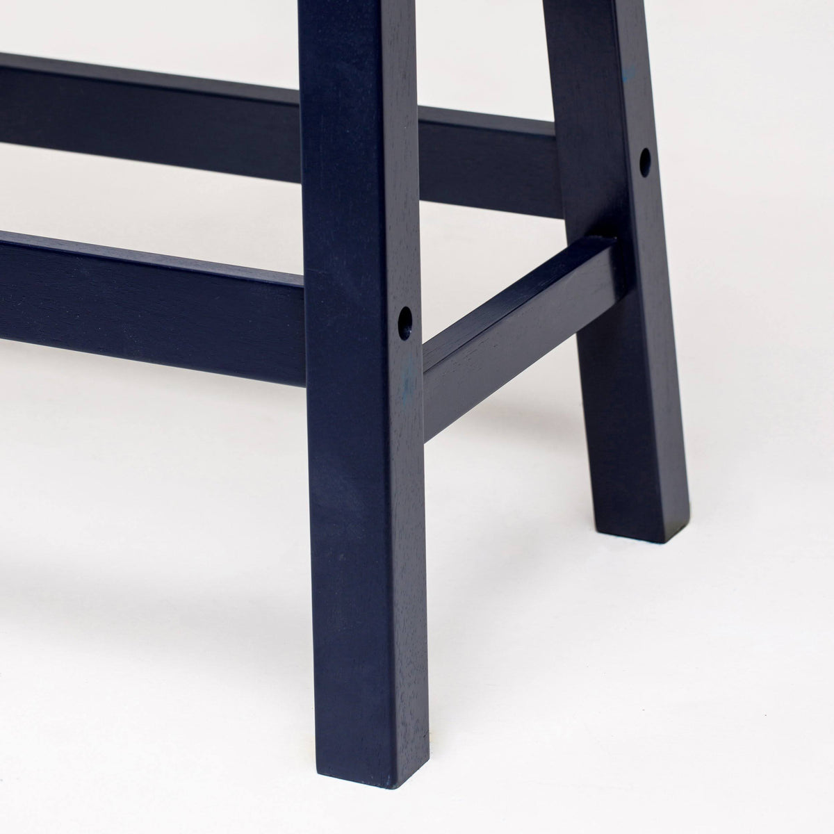 White Saddle Stool R19236