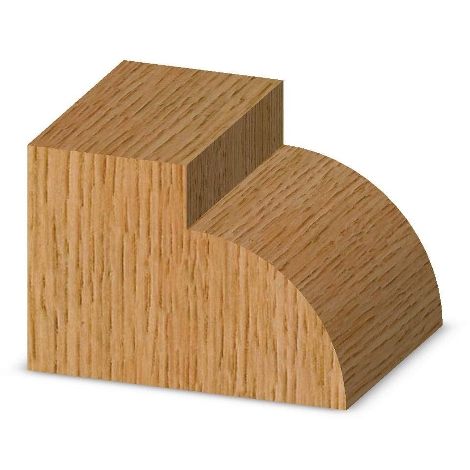 Half Round (Bull Nose) Router Bit P2388