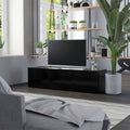 TV Cabinet Black Chipboard L88393