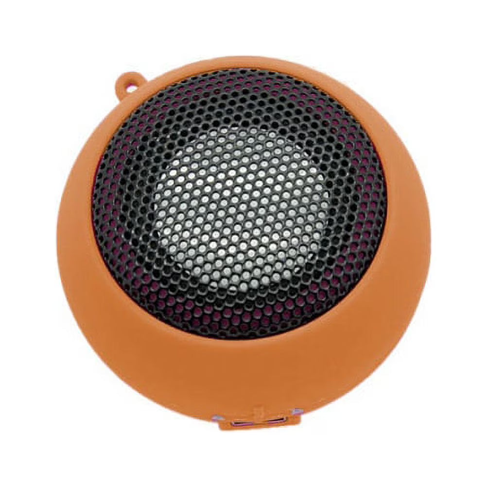 Orange Portable Rechargeable Multimedia Speaker S852143